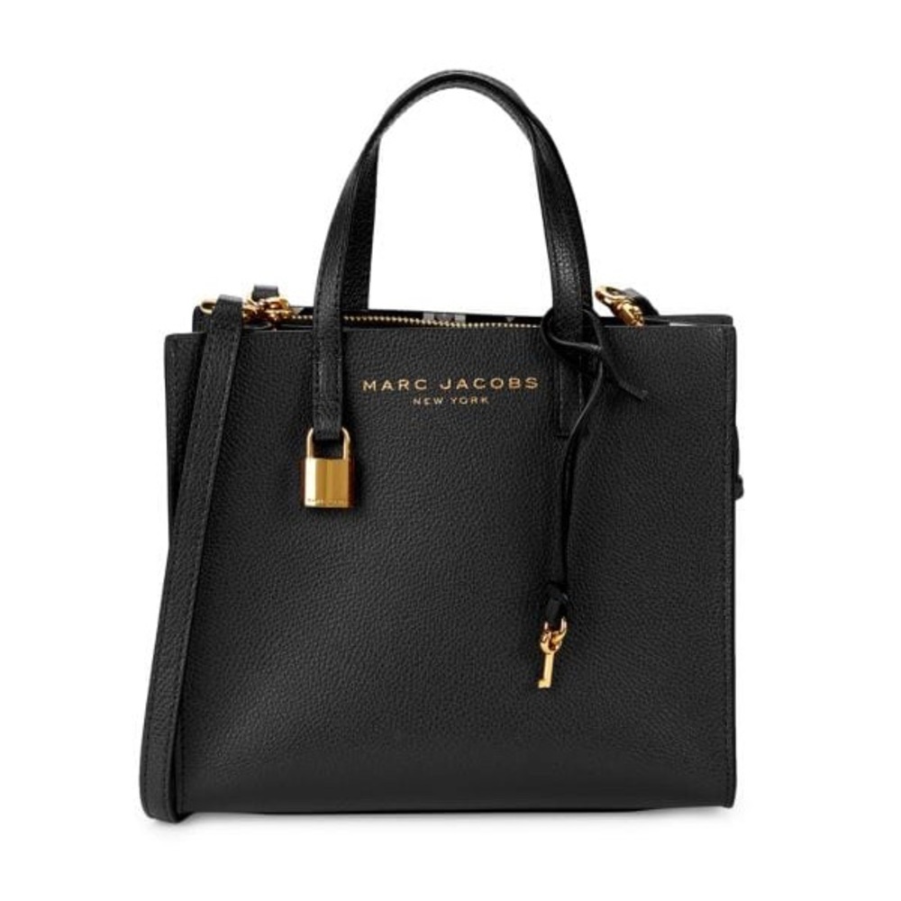 Marc jacobs New York mini pebbled Leather tote bag